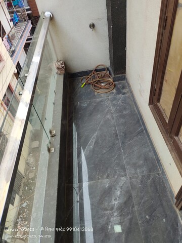 Balcony in 1 BHK Builder Floor at Chattarpur – for Sale