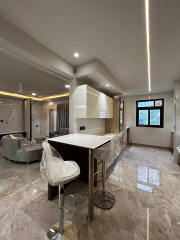 Living Room in 4 BHK Builder Floor at Ansal Sushant Lok I, Sector 43 – for Sale