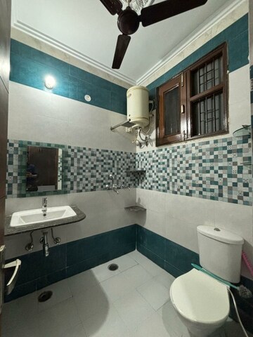 Attached Bathroom in 2 BHK Apartment at Dhakoli Village – for Sale