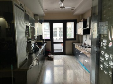 Kitchen in 3.5 BHK Builder Floor at Ansal Sushant Lok I, Sector 43 – for Sale