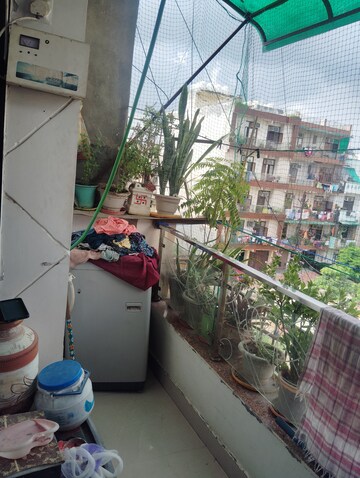 Balcony in 2 BHK Builder Floor at Vasundhara Sector 1 – for Sale