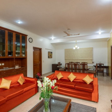 Living Room in 3 BHK Apartment at ATS Pristine Phase 2, Sector 149 – for Sale