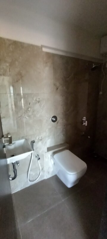 Bathroom in 1 BHK Apartment at Gurukrupa Marina Enclave, Malad West – for Sale