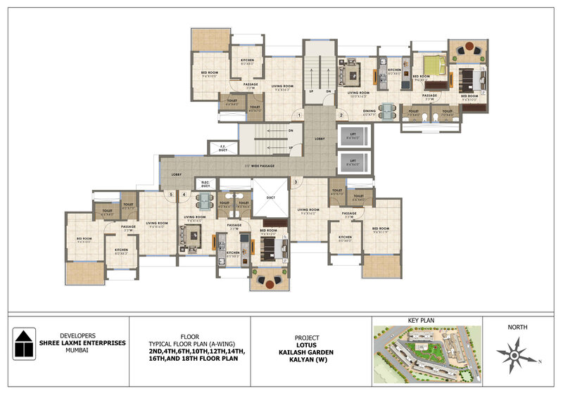 1 BHK Apartment For Resale in Laxmi Kailash Garden  Kalyan West Thane  7419177