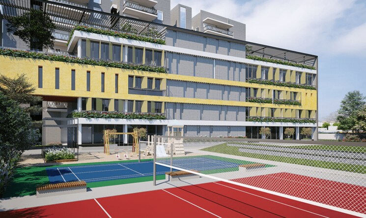 Exterior View, hallmark-sunnyside 2 Bedroom 1250 Sq.Ft. Apartment In Manchirevula Hyderabad 7419338