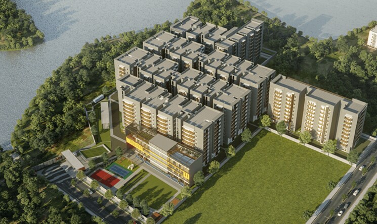 Master Plan, hallmark-sunnyside 2 Bedroom 1250 Sq.Ft. Apartment In Manchirevula Hyderabad 7419338