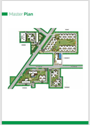 Master Plan in 3 BHK Apartment at Experion The Heart Song, Sector 108 – for Sale