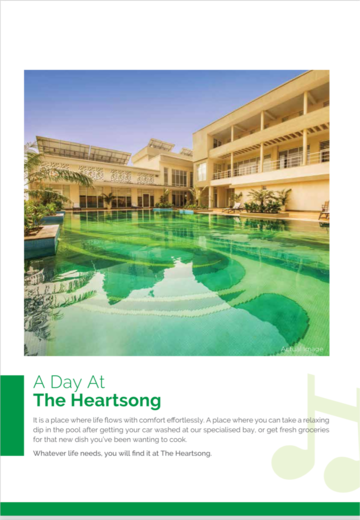Swimming Pool in 3 BHK Apartment at Experion The Heart Song, Sector 108 – for Sale