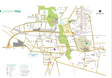 3 BHK Apartment – Map Location View at Experion The Heart Song, Sector 108 - for Sale