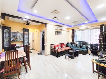 Living Room in 2 BHK Apartment at Hiranandani Paloma, Ghodbunder Road – for Sale