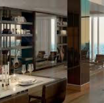 Living Room in 4 BHK Apartment at M3M Trump Tower, Sector 65 – for Sale