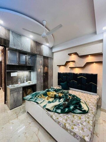 Bedroom in 3 BHK Builder Floor at Ambesten Twin Corsage, Sector 1 Greater Noida – for Sale