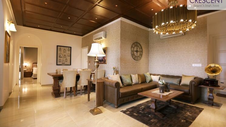 Living Room, brigade-calista 3 Bedroom 1400 Sq.Ft. Apartment In Budigere Bangalore 7422387