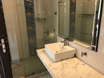 Bathroom in 1 RK Apartment at Highland Residency CHSL, Balkum Pada – for Sale