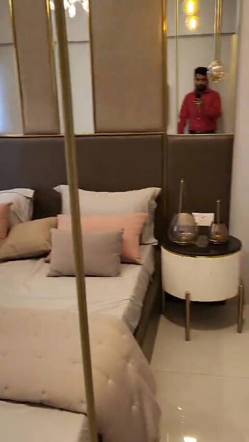 Master Bedroom in 2 BHK Apartment at IM Applaud 38, Goregaon East – for Sale