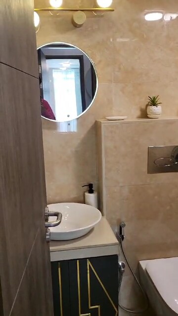 Bathroom in 2 BHK Apartment at IM Applaud 38, Goregaon East – for Sale