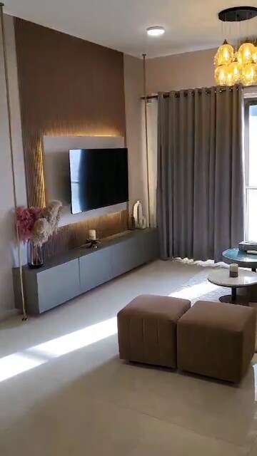 Living Room in 2 BHK Apartment at IM Applaud 38, Goregaon East – for Sale
