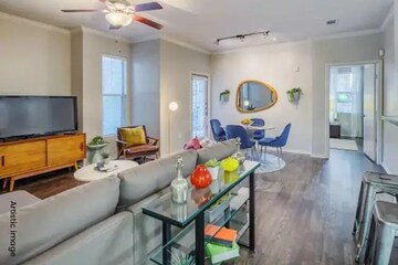 Living Room in 3 BHK Apartment at Emaar Urban Oasis, Sector 62 – for Sale