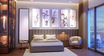 Master Bedroom in 3 BHK Apartment at Emaar Urban Oasis, Sector 62 – for Sale