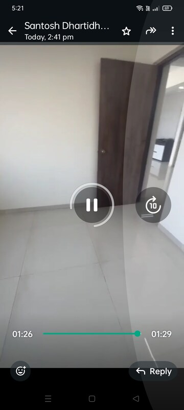 Bathroom in 1 BHK Apartment at Dhartidhan Dharti, Virar West – for Sale