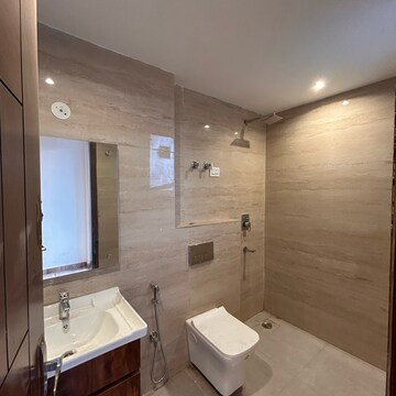 Bathroom in 3 BHK Builder Floor at Chattarpur – for Sale