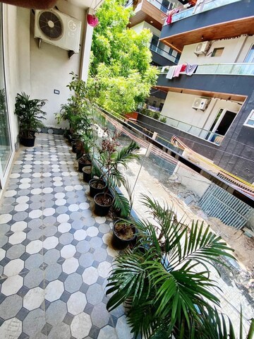 Balcony in 3 BHK Builder Floor at Chattarpur – for Sale