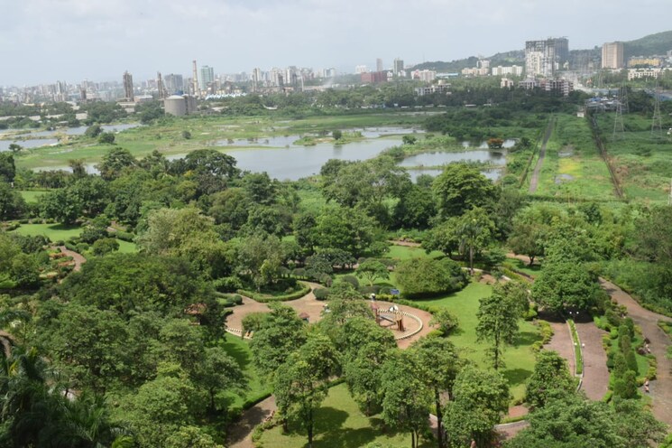 Garden, ajmera-bhakti-park 1 Bedroom 575 Sq.Ft. Apartment In Wadala East Mumbai 7424054