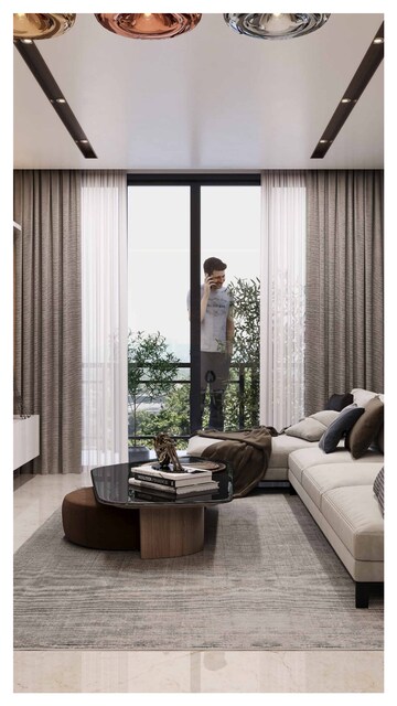 Living Room in 2 BHK Apartment at Velmala – for Sale