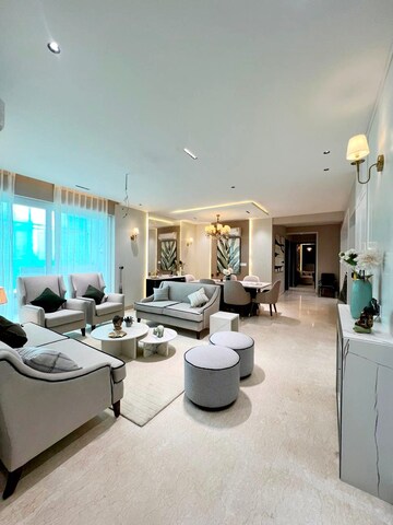 Living Room in 5 BHK Apartment at Aerocity – for Sale