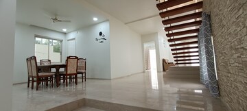 Staircase in 4 BHK Villa at Gold Fish Zresta, Kokapet – for Rent