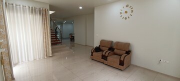Living Room in 4 BHK Villa at Gold Fish Zresta, Kokapet – for Rent