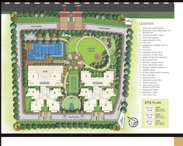 Master Plan in 4 BHK Apartment at Irish Pearls, Tech Zone 4 Greater Noida – for Sale