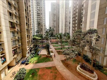 Balcony in 2 BHK Apartment at Lodha Amara, Kolshet Road – for Sale