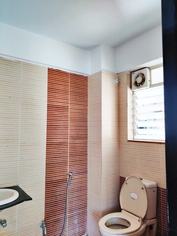 Bathroom in 1 BHK Apartment at Krish The Pavillion, Kharadi – for Rent