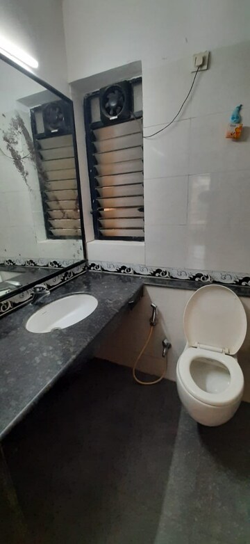 Bathroom in 2 BHK Apartment at K Raheja Heights, Malad East – for Sale