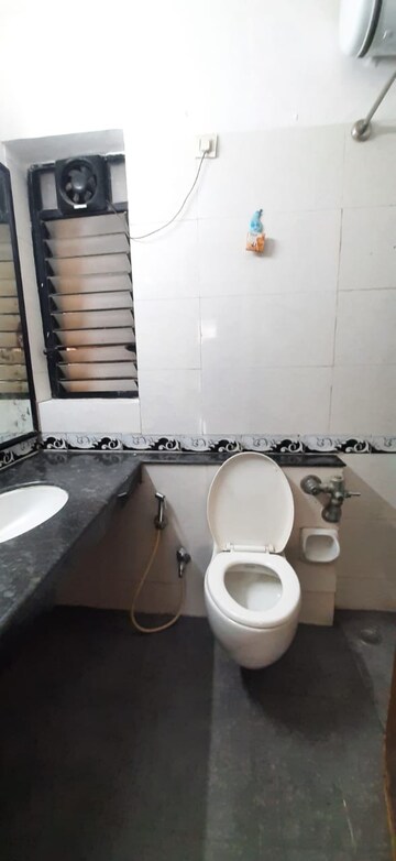 Bathroom in 2 BHK Apartment at K Raheja Heights, Malad East – for Sale