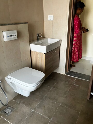 Bathroom in 2 BHK Apartment at Wadhwa TW Gardens, Kandivali East – for Sale