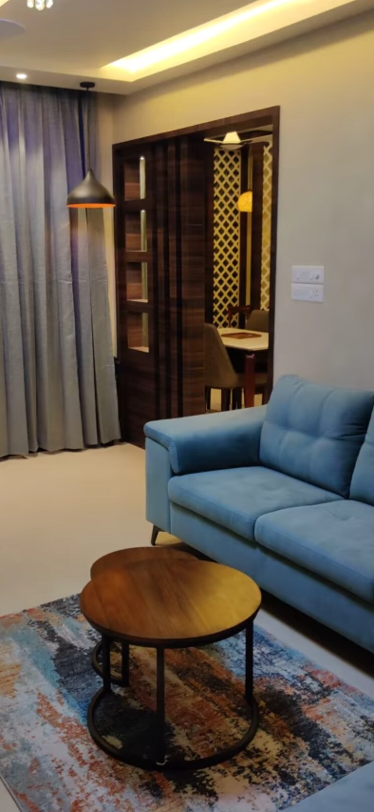 Living Room, vilas-javdekar-yashwin-royal 2 Bedroom 838 Sq.Ft. Apartment In Narhe Pune 7425750