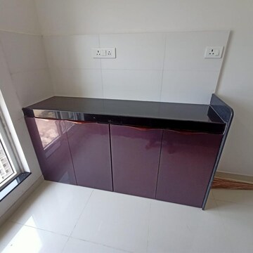 Kitchen in 1 BHK Apartment at Rosa Gardenia, Ghodbunder Road – for Sale