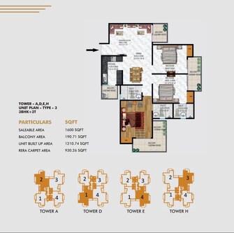 3 BHK Apartment For Resale in Sublime Spring Elmas Noida Ext Sector 12 Greater Noida  7425966