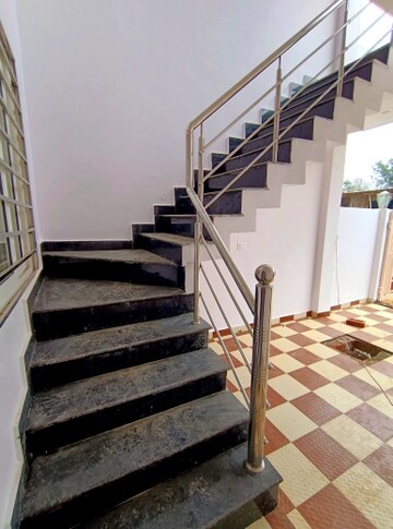 Staircase in 2 BHK Independent House at Bijnor Road – for Sale