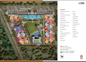 Master Plan in 4 BHK Apartment at Express Astra, Sector 1 Greater Noida – for Sale