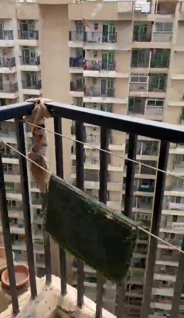 Balcony in 3.5 BHK Apartment at Gaur City 2 - 16th Avenue, Sector 16c Greater Noida – for Sale