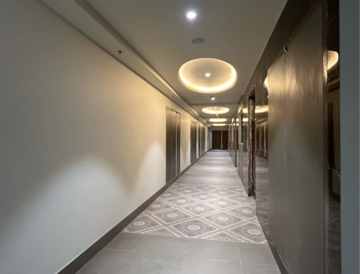Building Lobby in 1 BHK Apartment at Gurukrupa Marina Enclave, Jankalyan Nagar – for Sale