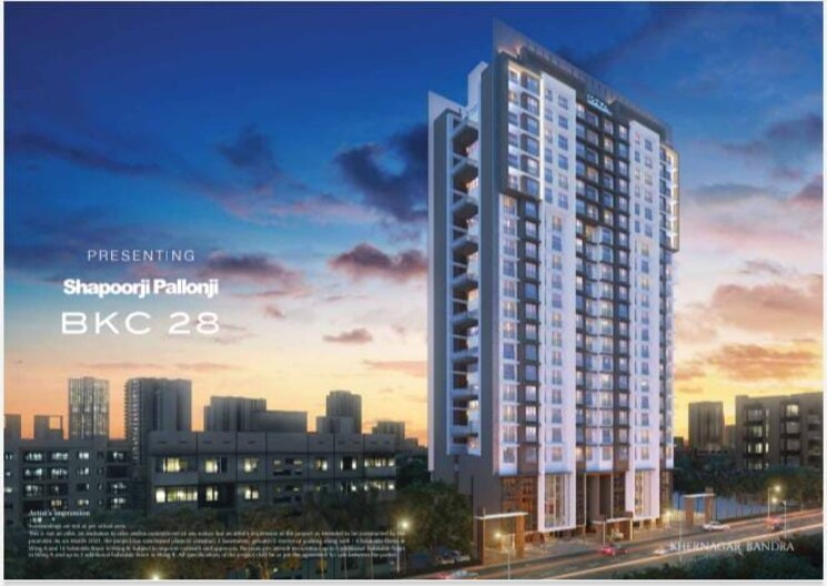 Exterior View, shapoorji-pallonji-bkc-28 2 Bedroom 712 Sq.Ft. Apartment In Bandra East Mumbai 7427444