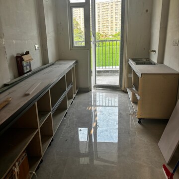 Kitchen in 3 BHK Apartment at Patiala Road – for Sale