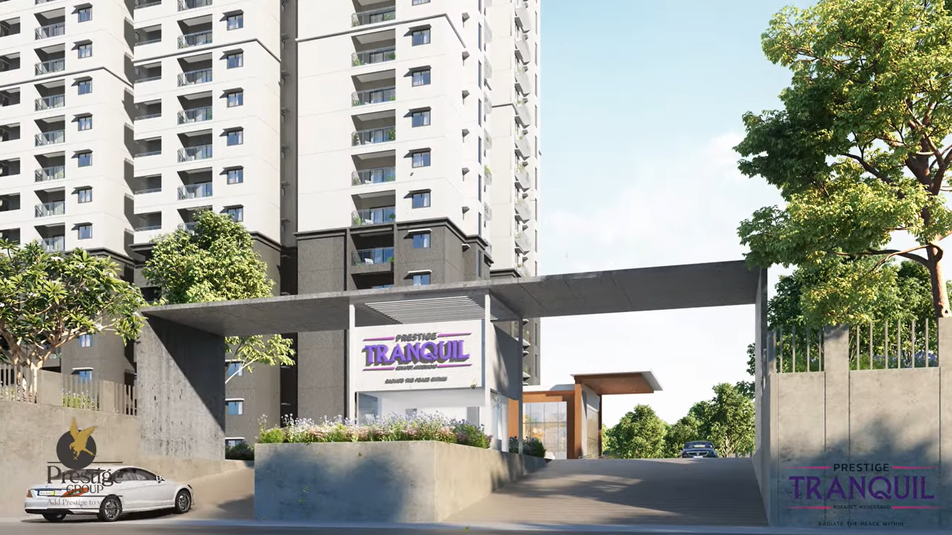 2.5 BHK Apartment For Resale in Prestige Tranquil Kokapet Hyderabad  7427552