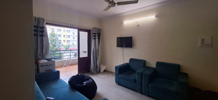 Living Room, bora-planet 2 Bedroom 1000 Sq.Ft. Builder Floor In Pimple Nilakh Pune 7427596