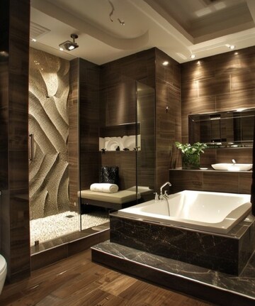Attached Bathroom in 3.5 BHK Apartment at Dwarka – for Sale