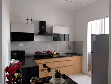 Master Bedroom in 1 BHK Apartment at Squarefeet Joy square, Kasarvadavali – for Sale
